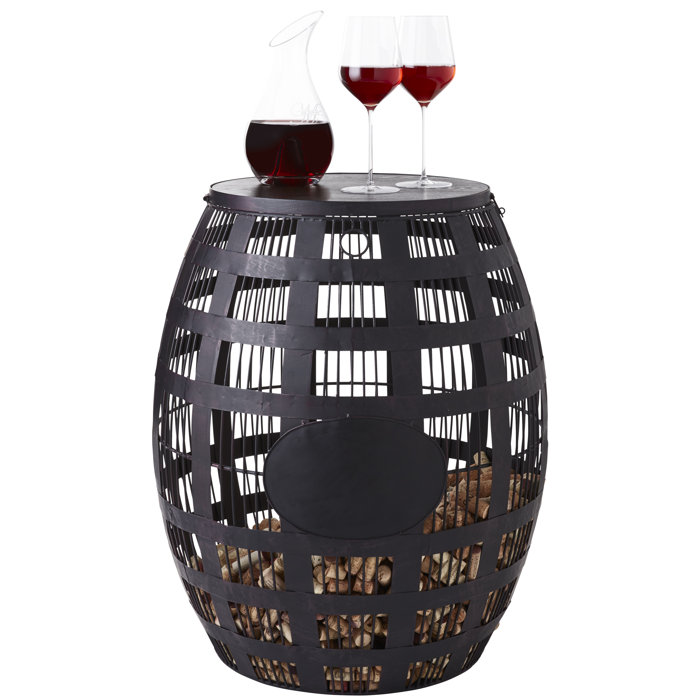 Wine Enthusiast Companies Barrel Cork End Table & Reviews Wayfair